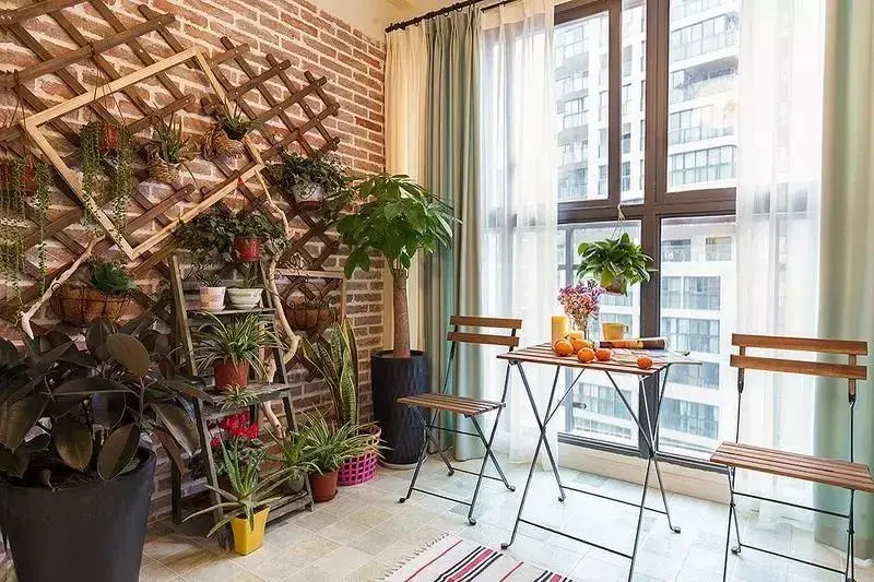 案例120㎡温馨浪漫三居宜家风清新色调