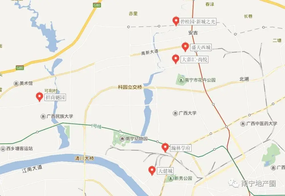 项目亮点:荣和公园里位于江南区沙井板块,北邻凤凰江水系公园,居住