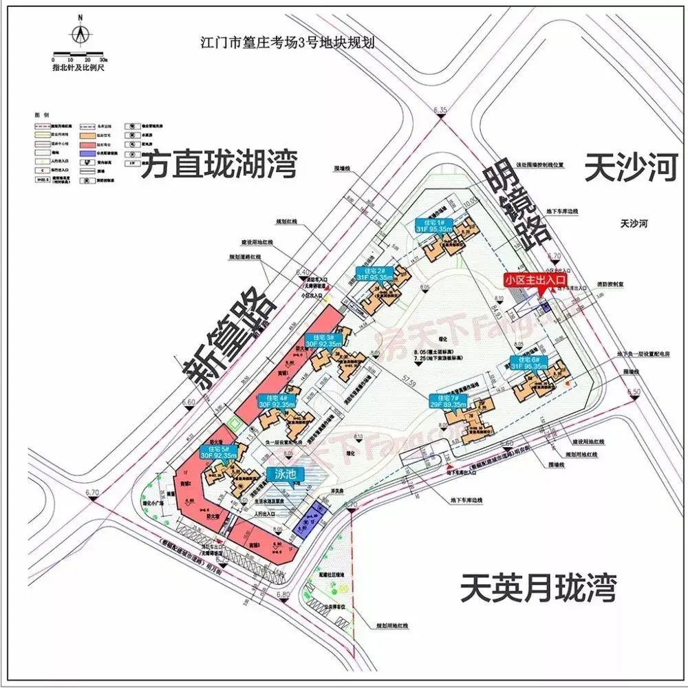 周边目前已有方直珑湖湾,天英月珑湾以及华茵桂语等成熟楼盘,天沙河