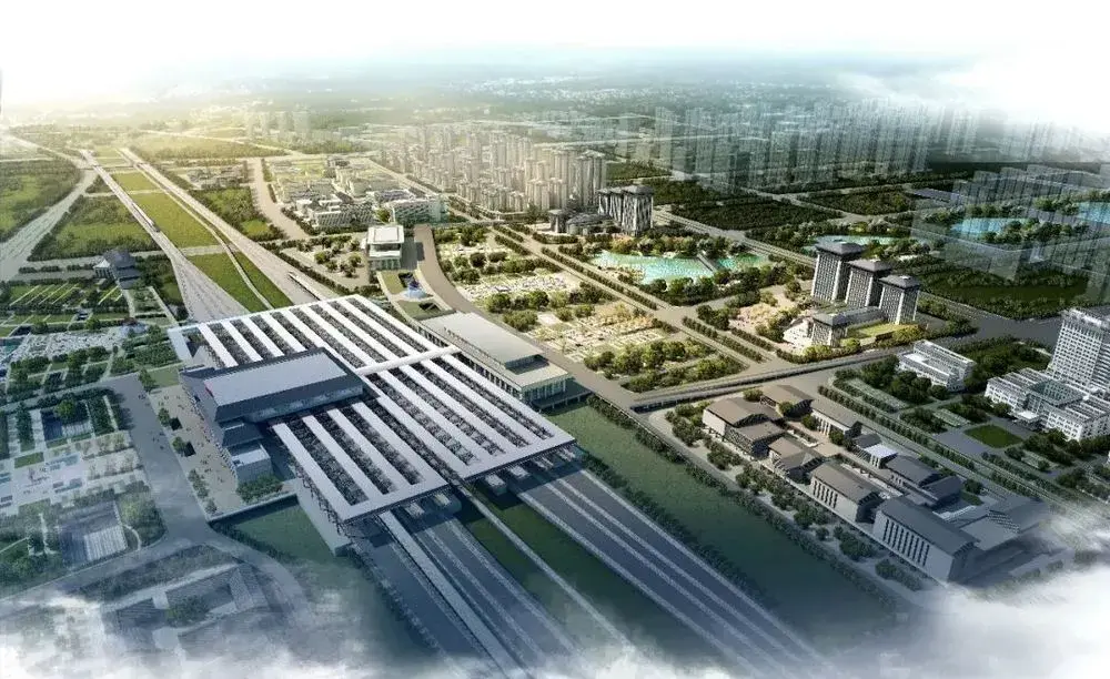 洛阳龙门站周边区域城市设计公布!(附效果图)
