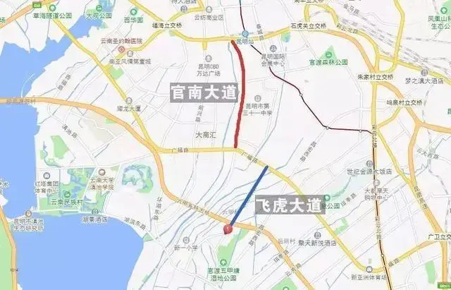 北京路直达滇池半岛!昆明要新建南北大道!