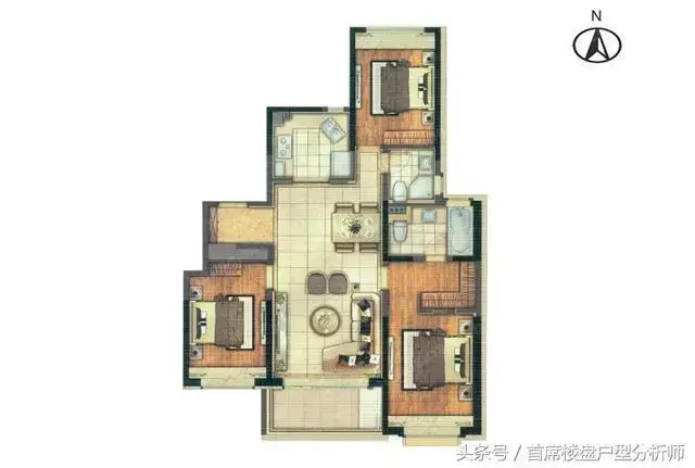上海绿地海珀玉晖楼盘户型综合分析点评!居住价值VS投资价值!