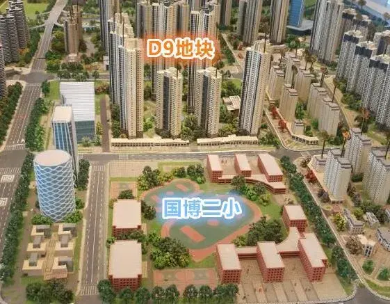 前身是向阳小学;在d9地块西边紧挨的就是规划的国博二小,目前地块是空