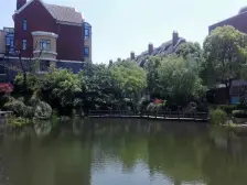 双拼!300平大院子!湖景大别墅面朝秀山湖上下4层