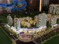 天骄公园是新小区 该房户型方正 ,安静看小区中庭