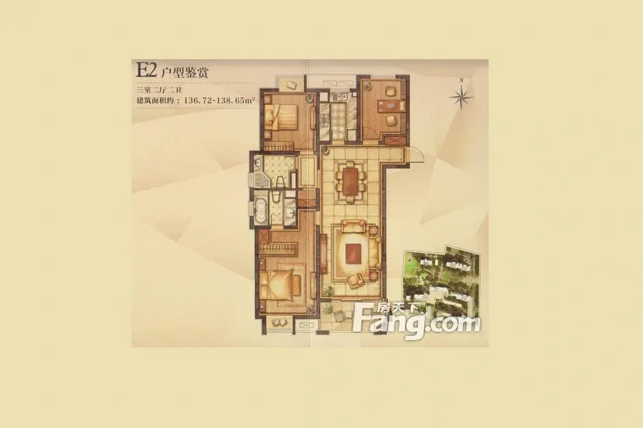 华润国际社区户型图