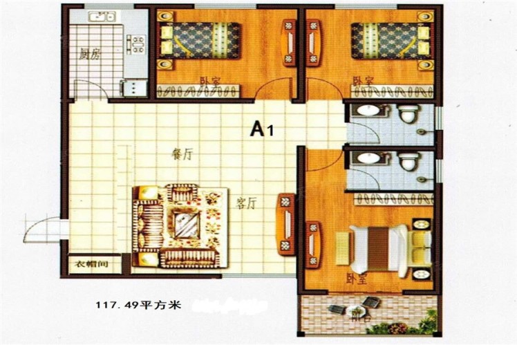 佳龙·大沃城户型-咸阳房天下