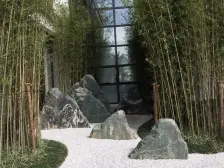 恒大江湾二区3房看小区园林,安静舒适,适宜居住