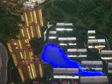 恒大毛坯别墅带前后花园地下室实用率高户型方正