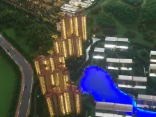 恒大山水龙盘独栋别墅占地面积1000方花园方正