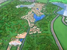 恒大山水龙盘单边位别墅.花园300方.地下室2层有天台