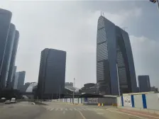 东方之门380平,湖景+城市景观,正气四房,星海