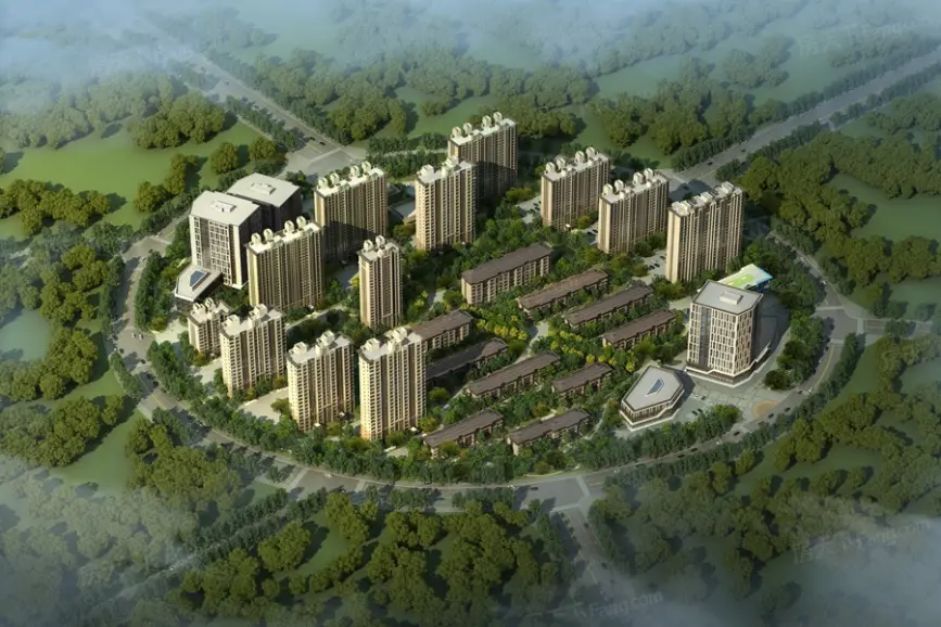 廊坊北辰香麓楼座分布效果图-北京房天下