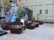 中海广场 单身公寓 可住家可办公 精装修