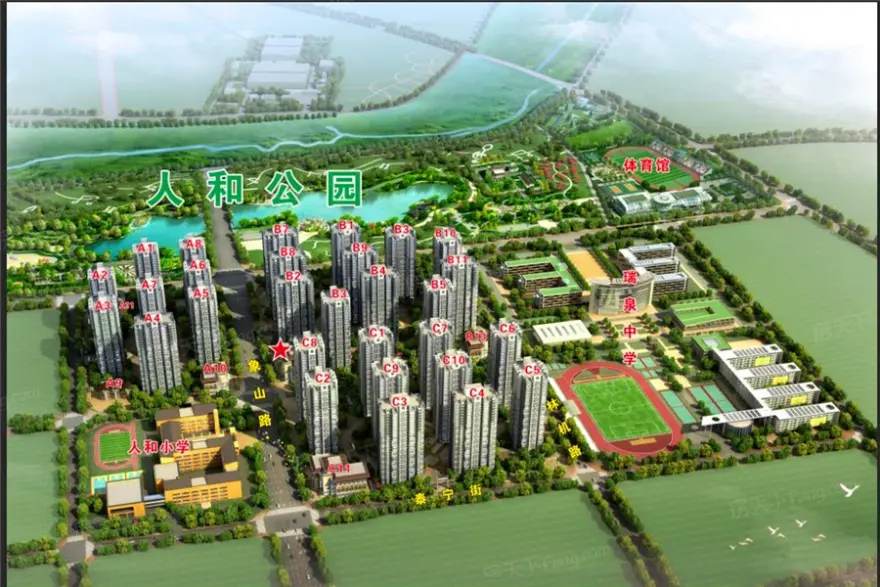 东府景园效果图-渭南房天下