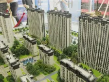 路北高档小区,封闭式小区,人车分离,水系景观丰富