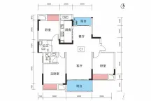 源盛.世纪花城户型图