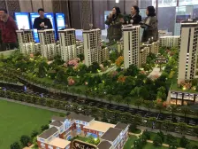 洋房正4房户型,金科物业 次新房 大阳台 便宜卖