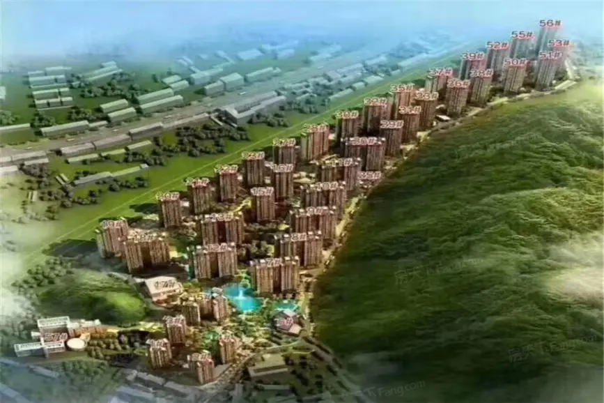 彰泰滟澜山楼栋平面图-桂林房天下