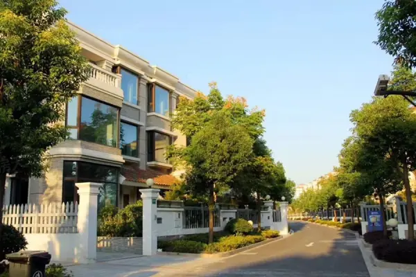 上海高尔夫社区实景图