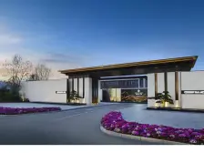 品质别墅 一共4层 前后大花园