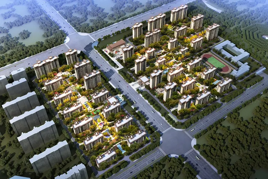 清丰建业城效果图-濮阳房天下