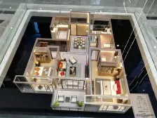 户型方正通透 ,正规4房2卫户型,高品质洋房小区。