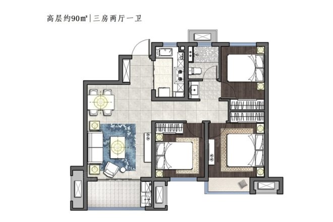龙湖煌盛春江天玺
