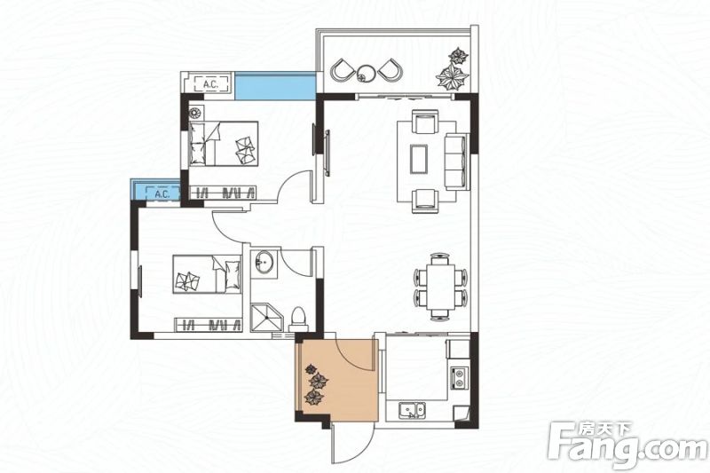 新力翡翠湾户型图