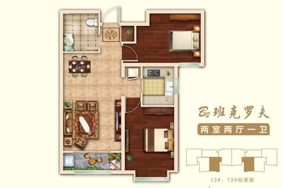 鹏渤·印象城户型-保定房天下
