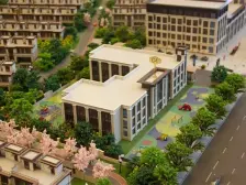 此房是联排别墅,地上三层,带120平米前后大花园