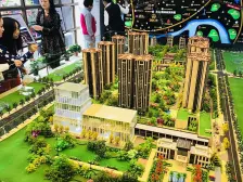 此房为3房设计,适合房间尺寸大的群体,离天立