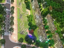 精装洋房一楼带南北院,两层地上,共三层实得达400