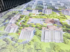 翰林郡93平米大两室顶楼采光视野好