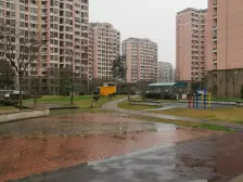 小区中心位置,主卧朝南,小区景观位置,厨卫朝北