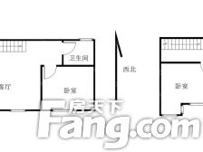 顺庆区 悠山丽景 3室1厅 拎包入住