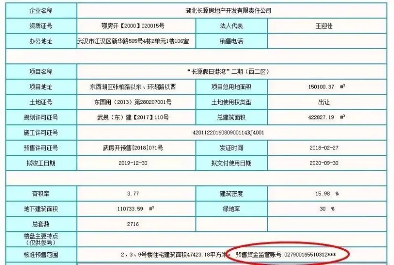 防楼盘烂尾出新招！武汉出台新预售资金监管制度！