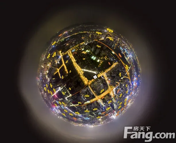 上帝视角空中俯瞰,我大新牌坊如此繁华!