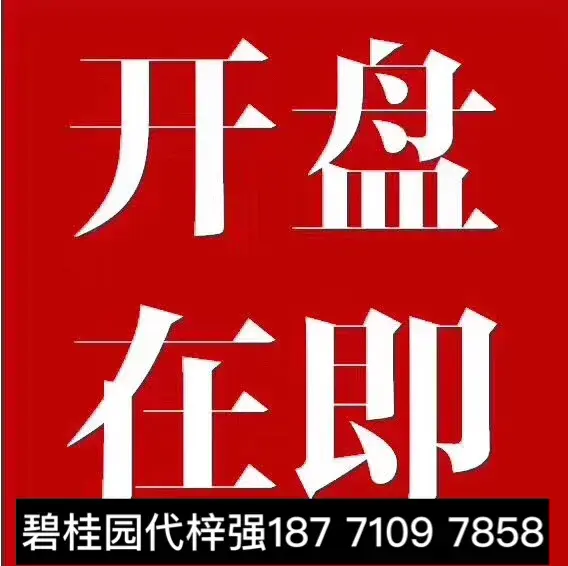 最新消息!碧桂园再次加推,最新最详细187-7109-7858