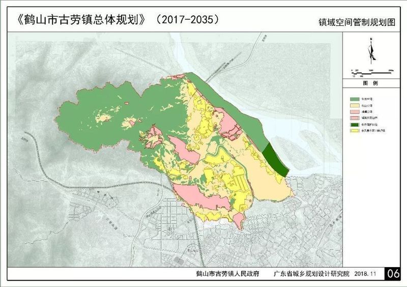 鹤山古劳将建成乡村生态旅游中心衔接江肇高铁规划滨江快速路