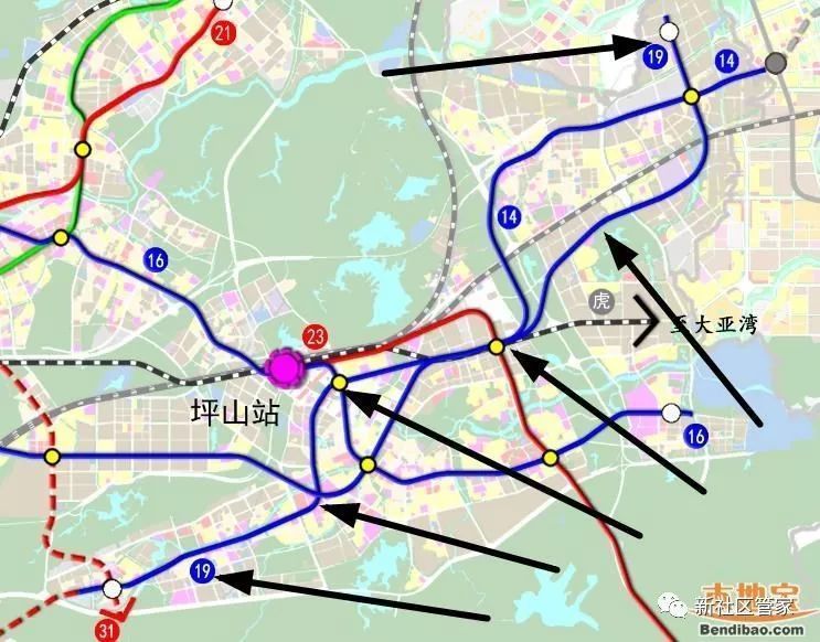 深圳地鐵19號線(坪山線)(惠州段)(站點 線路圖 開工開通時間 進展)