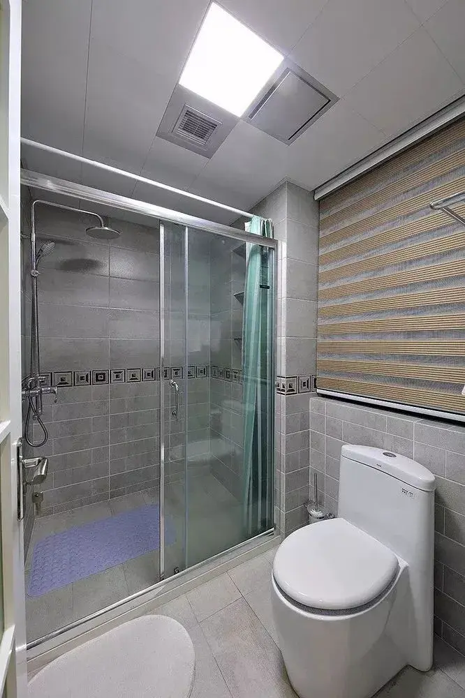 卫生间墙面效果图卫生间墙砖腰线选择