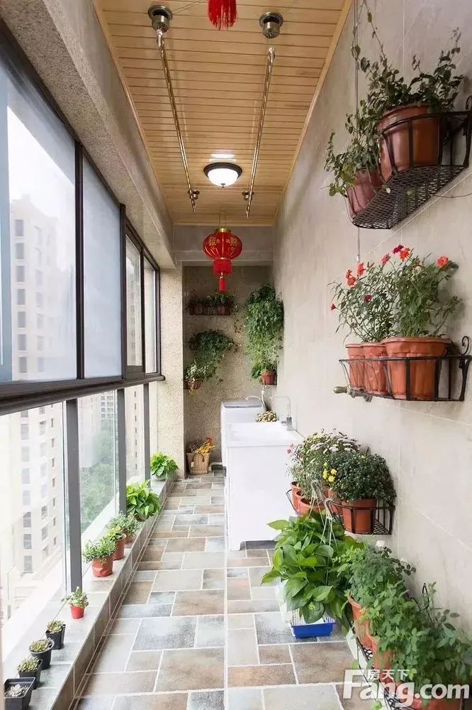 阳台地砖效果图阳台地面颜色参考