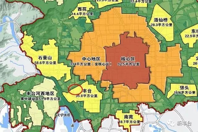 北京丰台地理位置图片