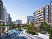 现代风格精装双拼别墅,地下室全采光,5个车位