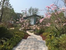 东站旁保亿叠拼别墅 板式结构 清水中叠 环境优美