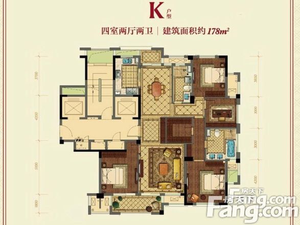 绿城惠园别墅户型图