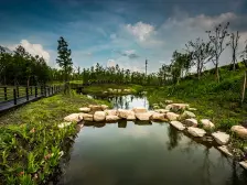 1梯1户静谧地复式,下沉中式庭院尽显曲径通幽的意趣!