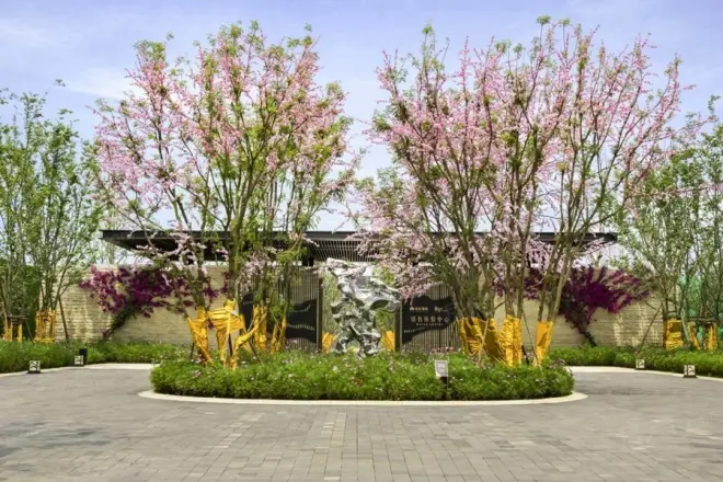 绿地新里城实景图