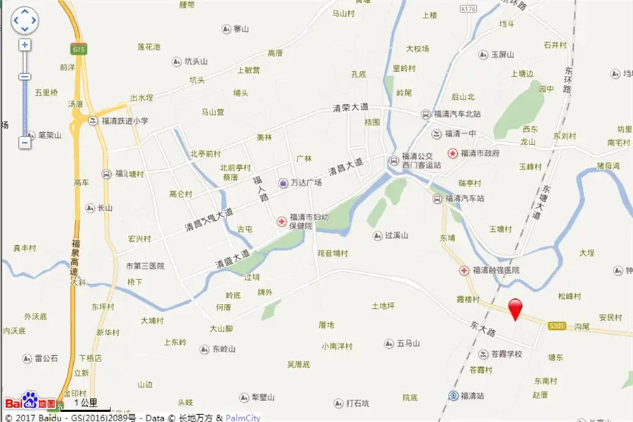 福清时代广场交通图
